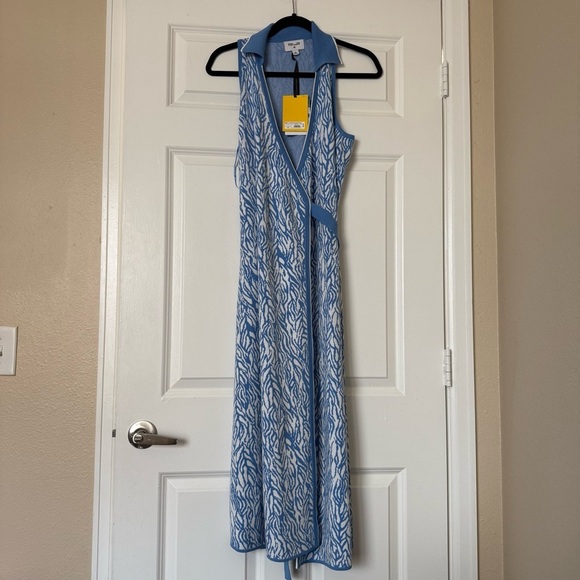 NWT Diane Von Furstenberg for Target Sleeveless MIDI Wrap Dress Size Medium - Picture 2 of 12